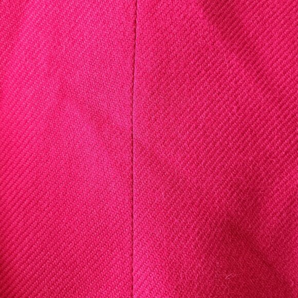 Talbots Wool Blend Moto Jacket | 10 Petite | Pink Blazer Wide Collar Pockets - Picture 7 of 11